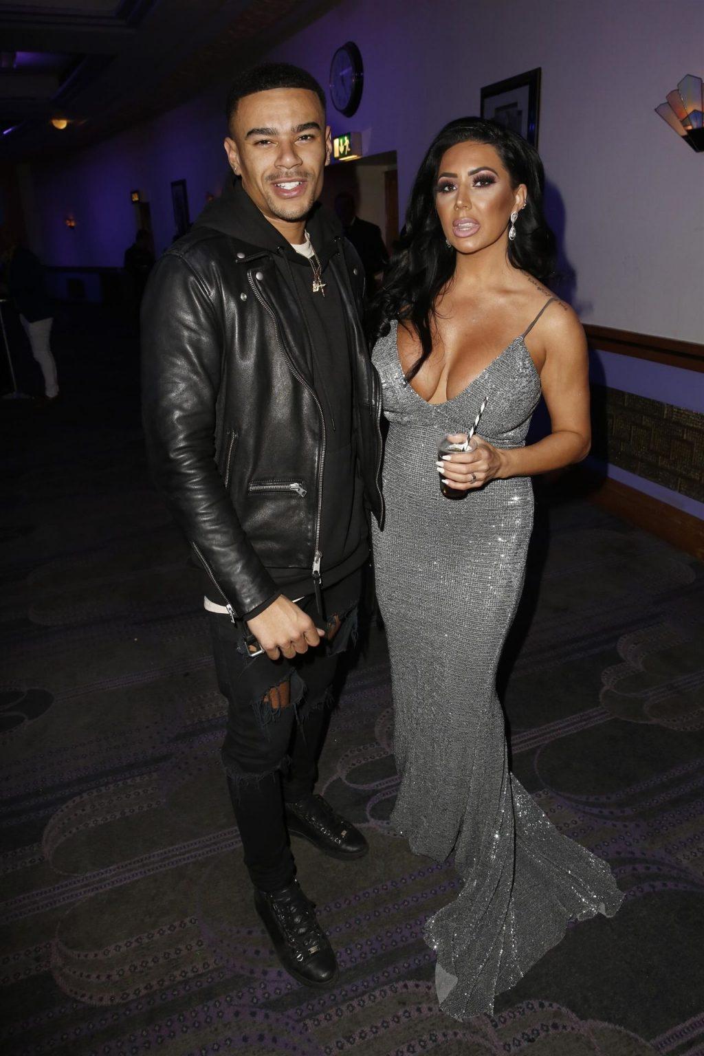 4P Grace J Teal Cleavage