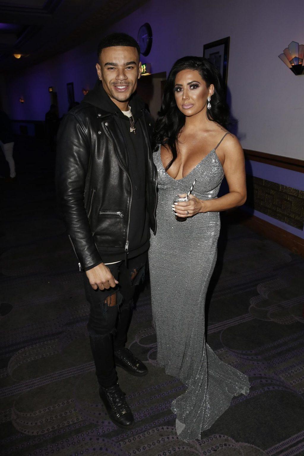 4P Grace J Teal Cleavage
