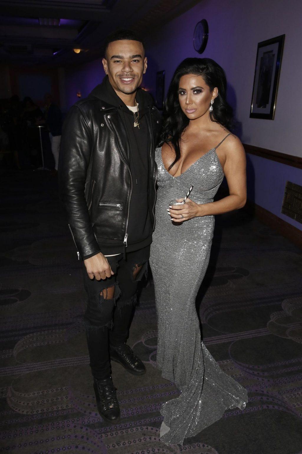 4P Grace J Teal Cleavage