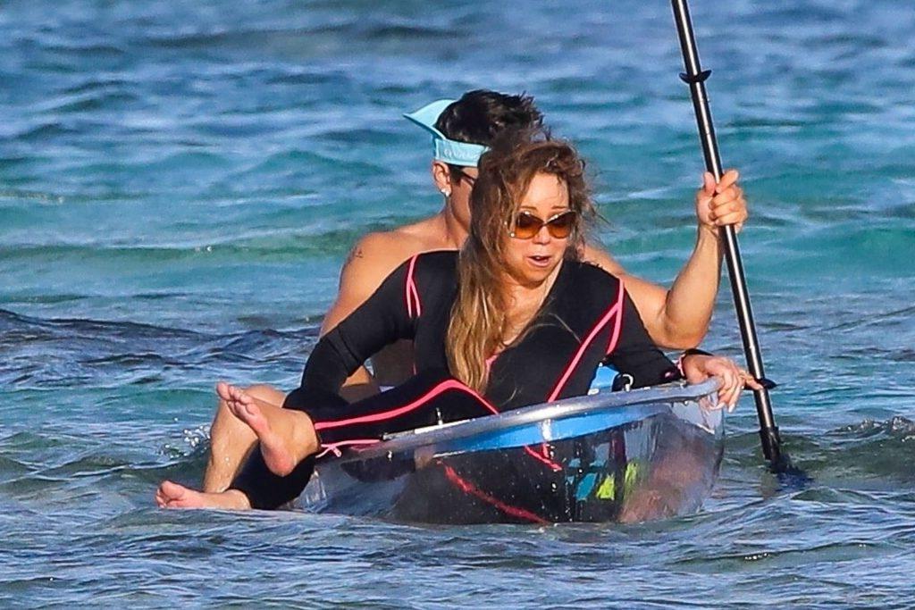 25P Mariah Carey Cleavage
