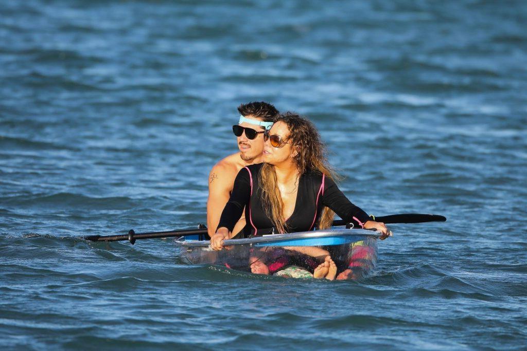 25P Mariah Carey Cleavage