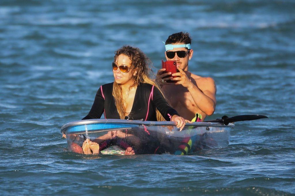 25P Mariah Carey Cleavage