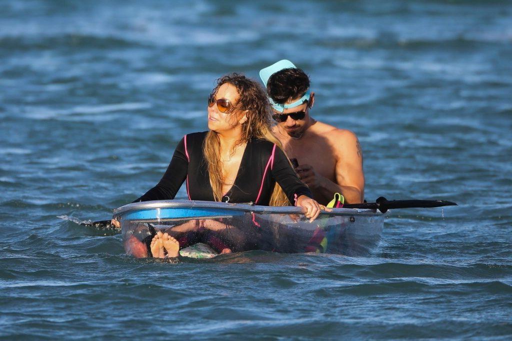 25P Mariah Carey Cleavage