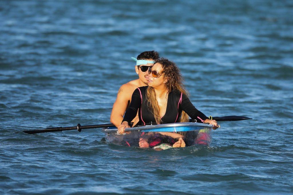 25P Mariah Carey Cleavage