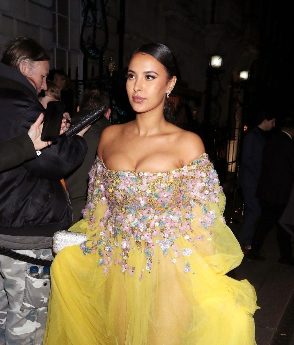 5P Maya Jama Cleavage