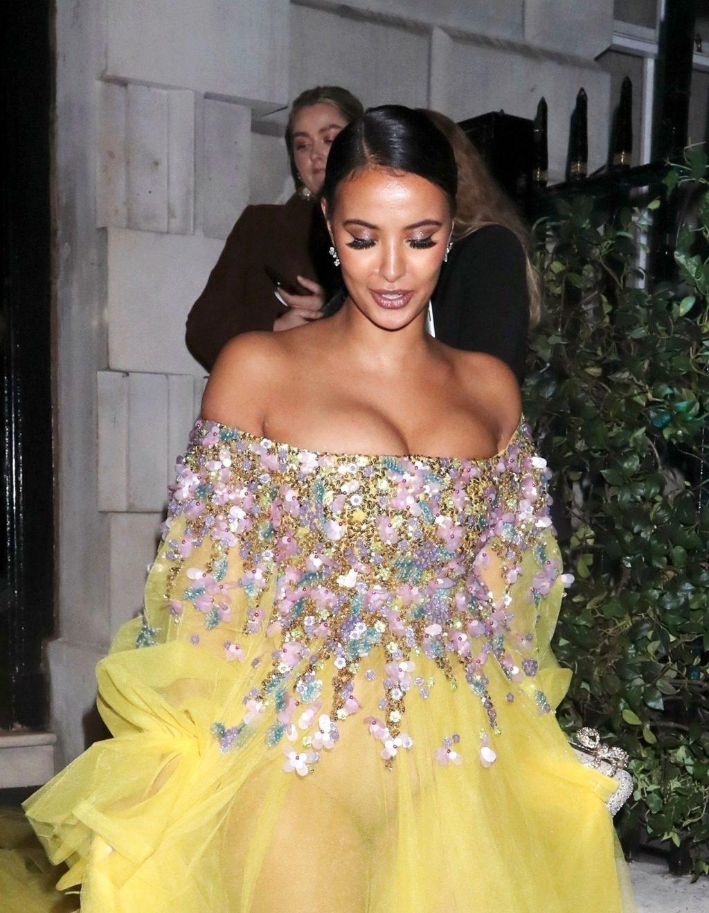 5P Maya Jama Cleavage