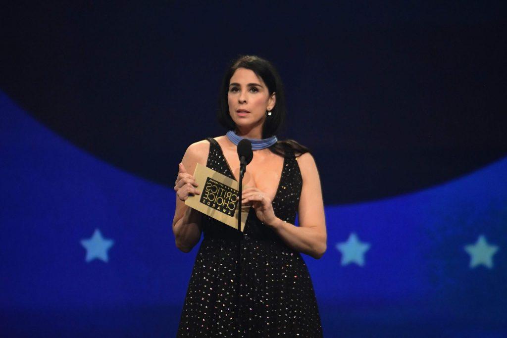 25P Sarah Silverman Cleavage