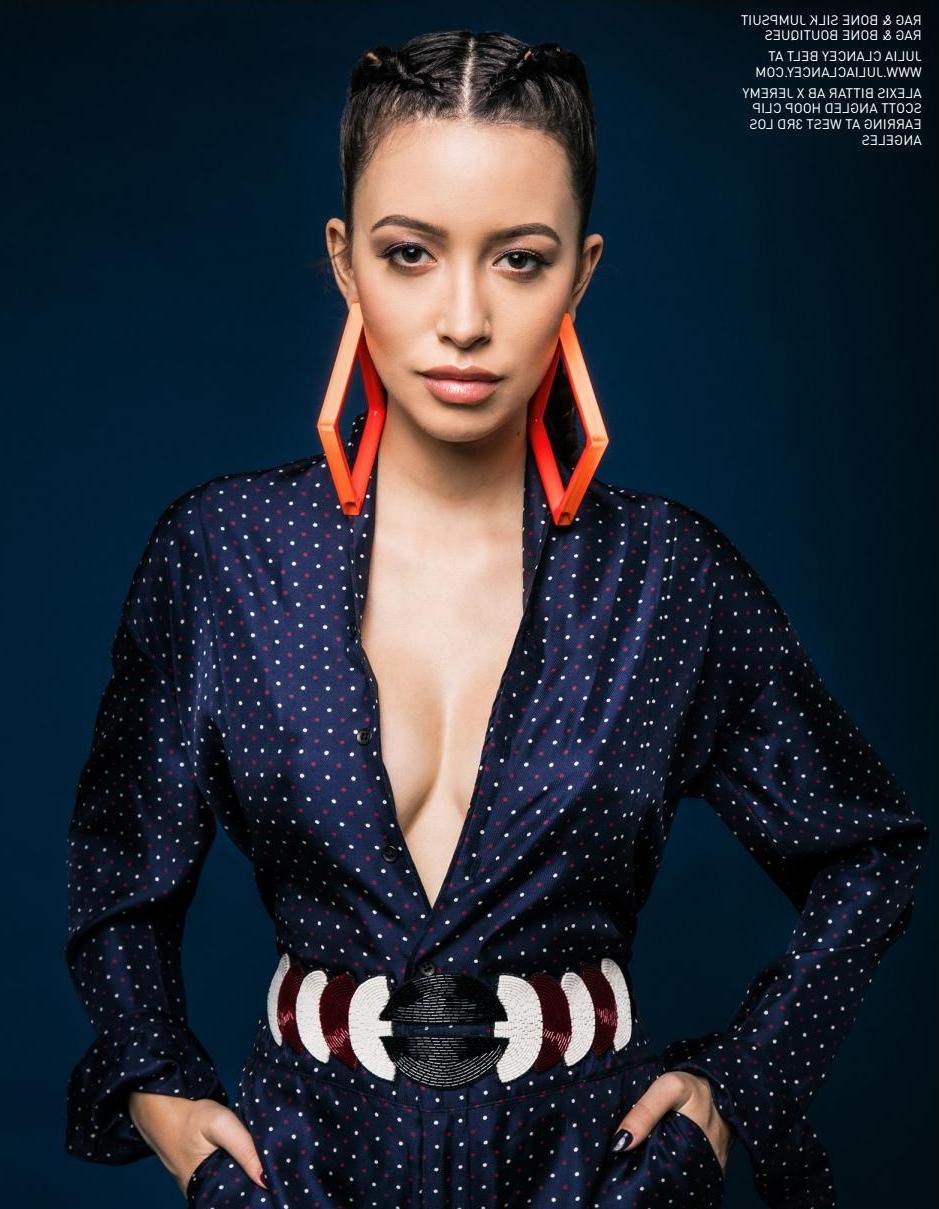 4P Christian Serratos Cleavage Photos