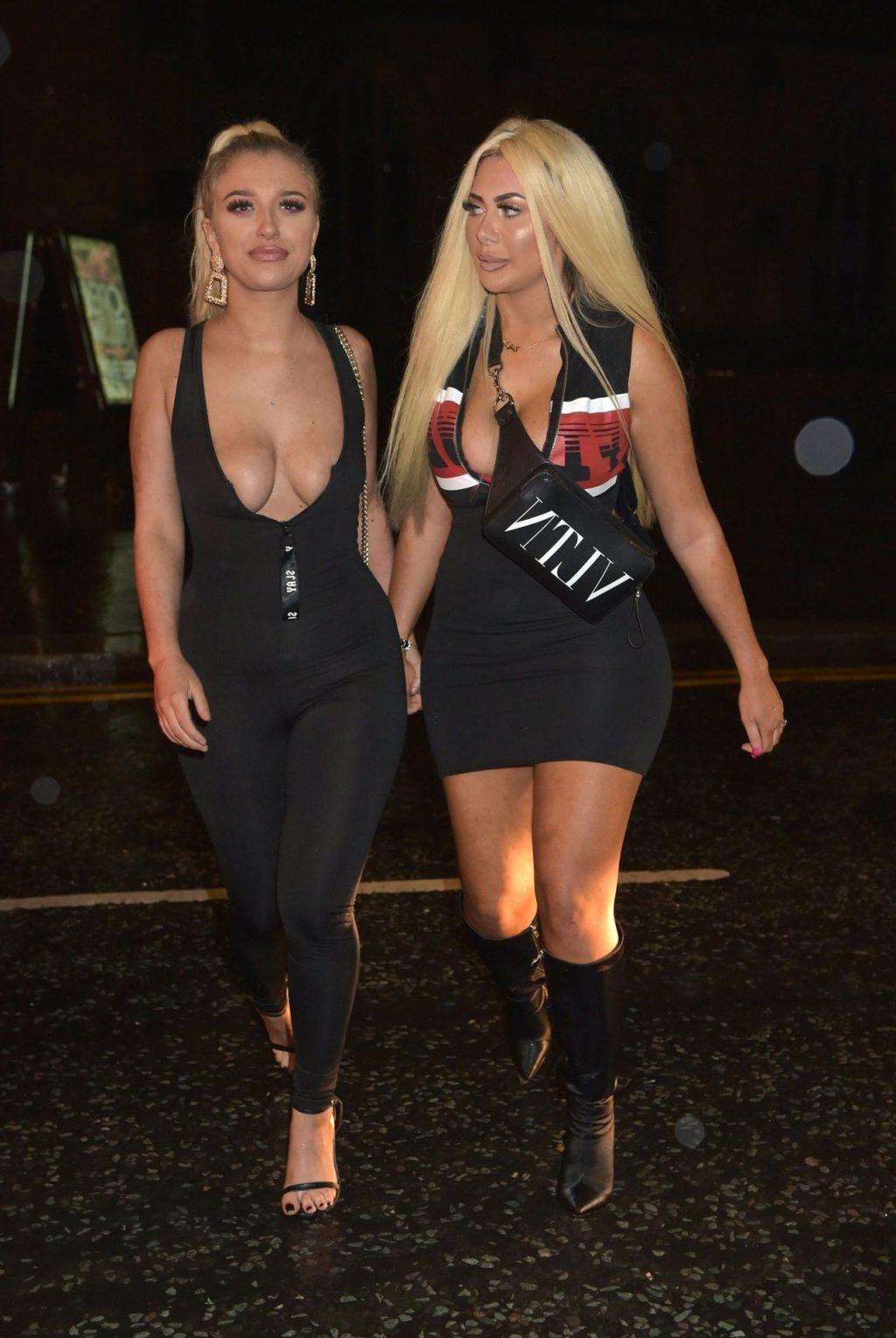 25P Chloe Ferry Cleavage