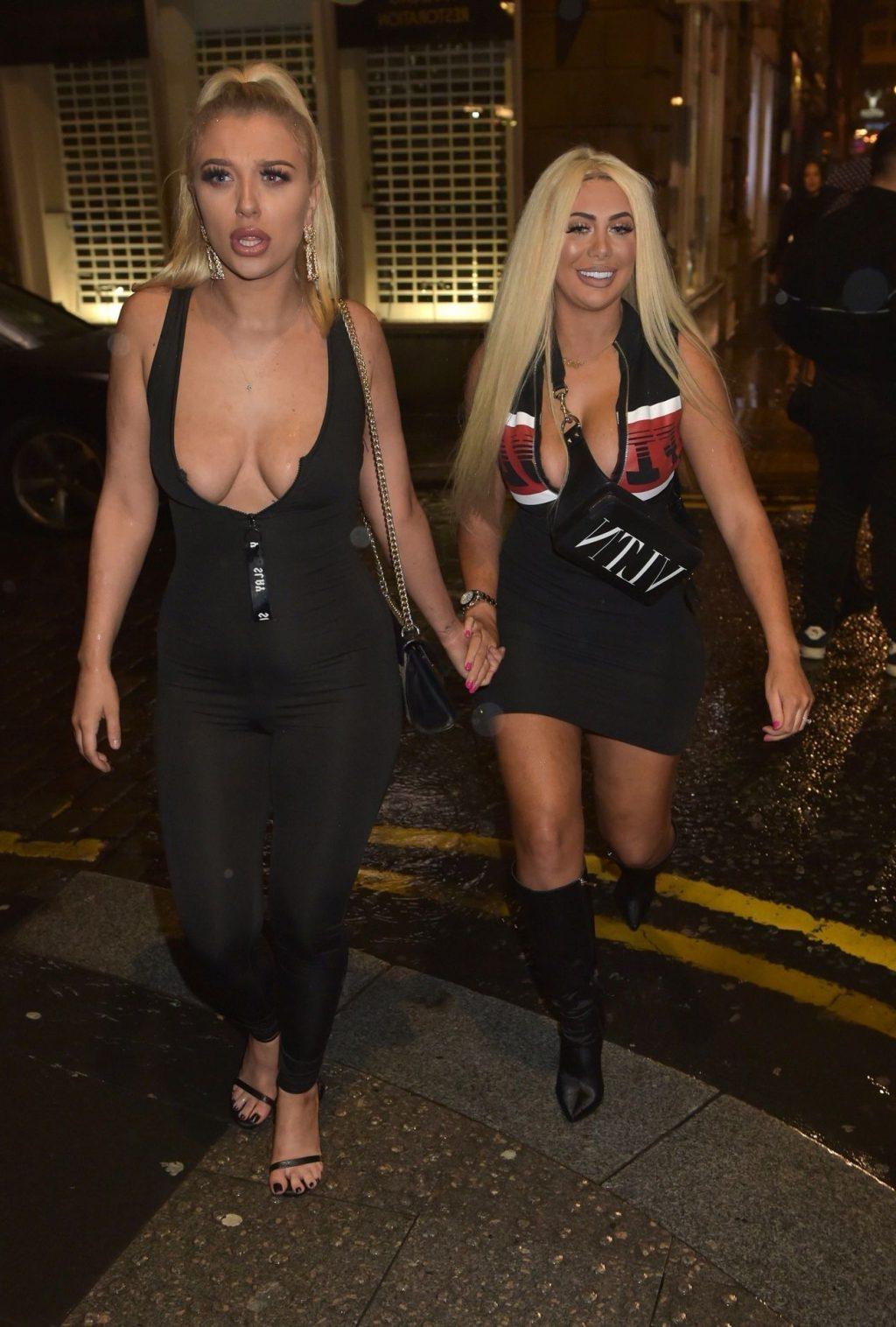 25P Chloe Ferry Cleavage