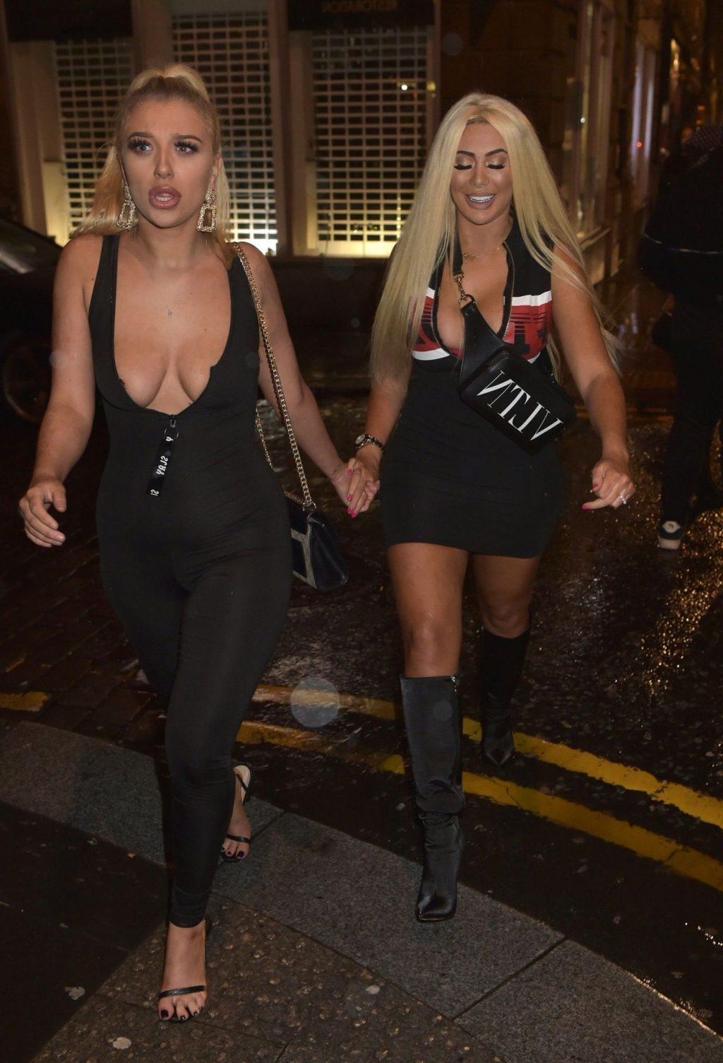 25P Chloe Ferry Cleavage