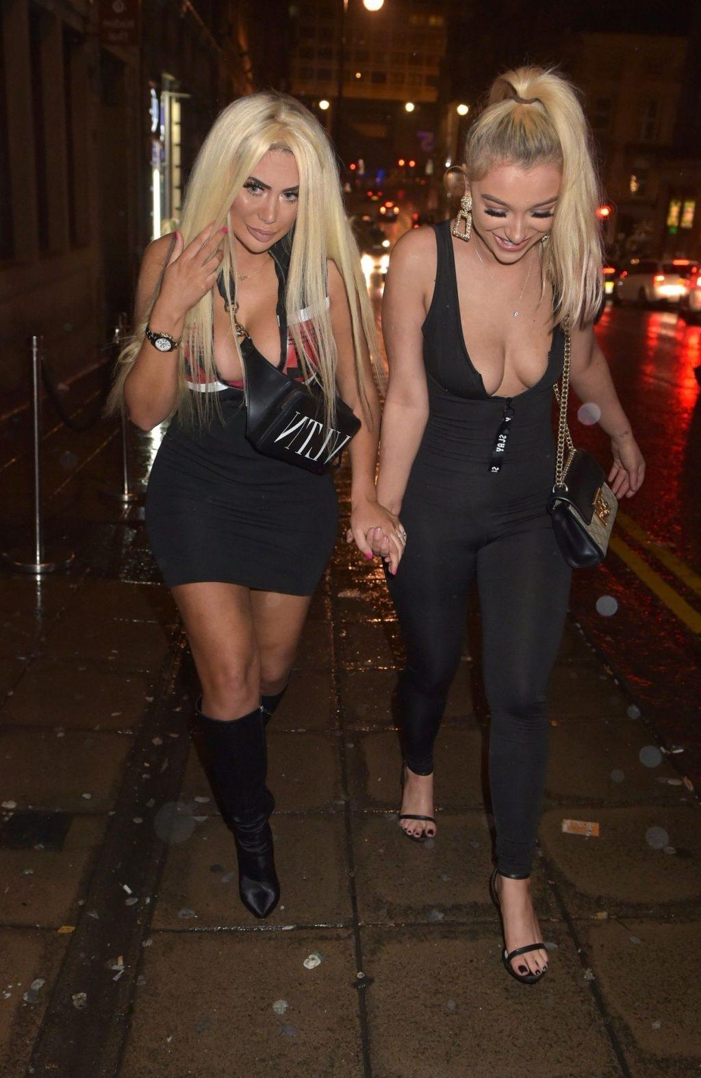 25P Chloe Ferry Cleavage