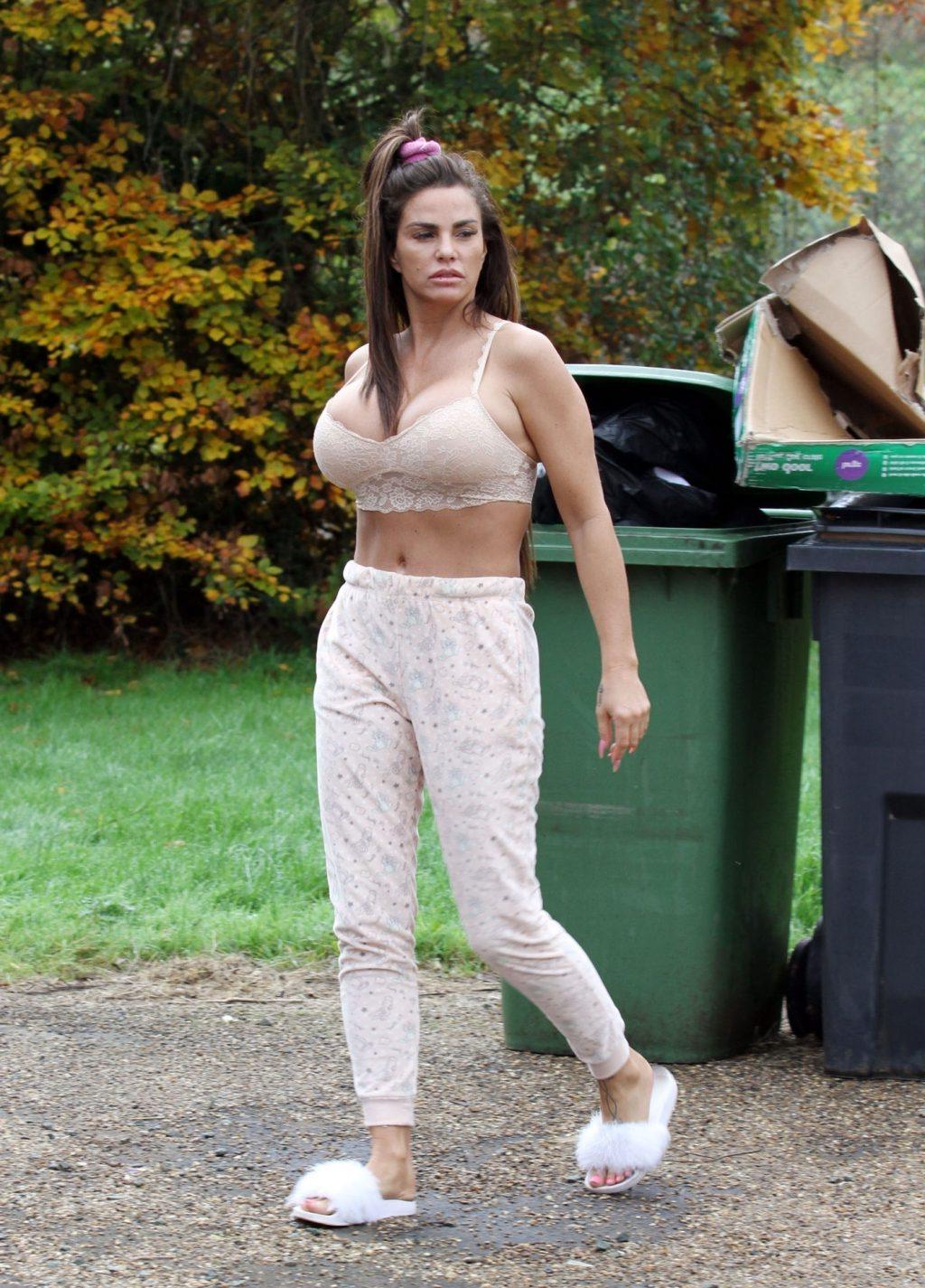 25P Katie Price Cleavage