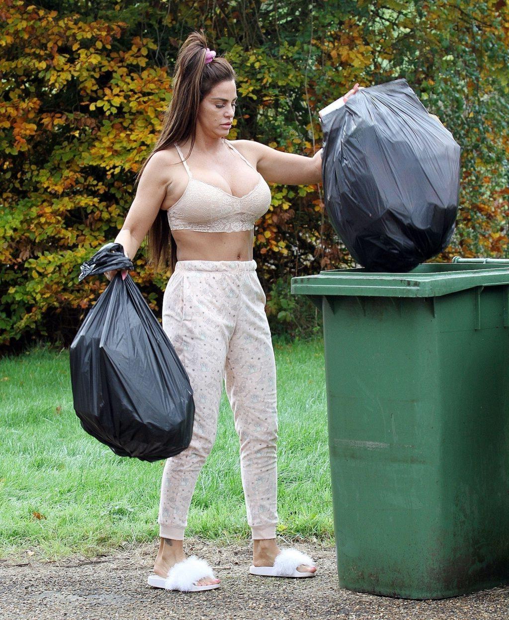 25P Katie Price Cleavage
