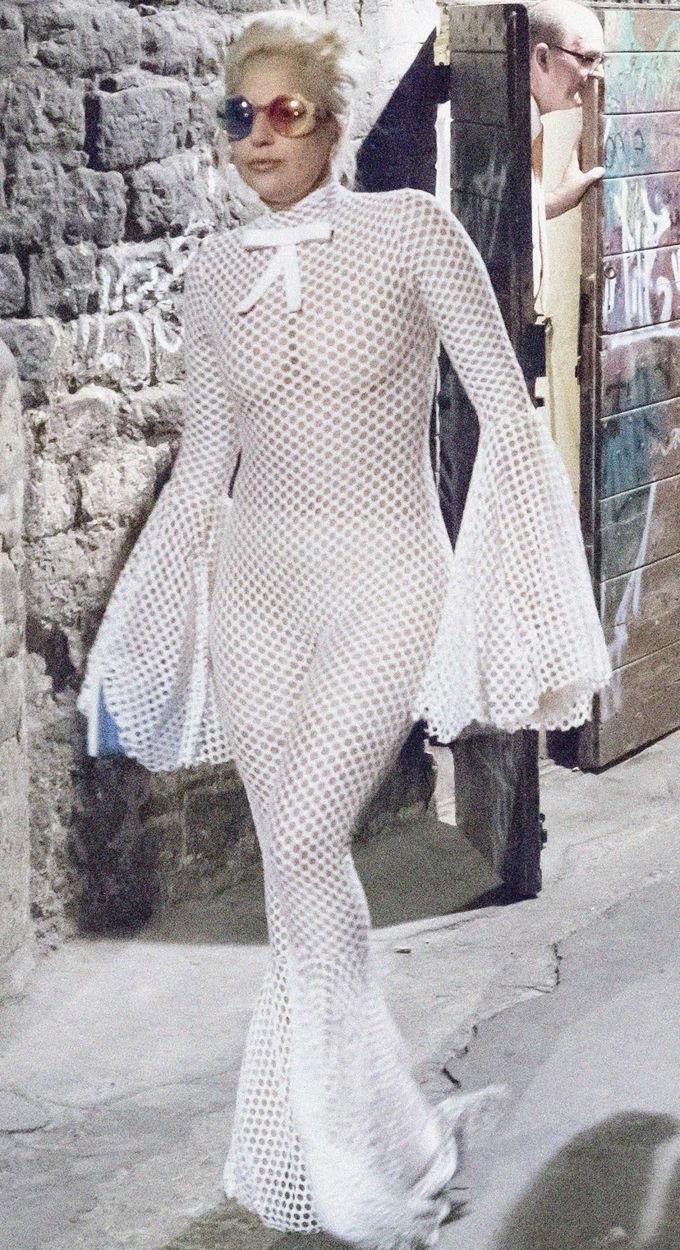 7P See-through pics of Lady Gaga