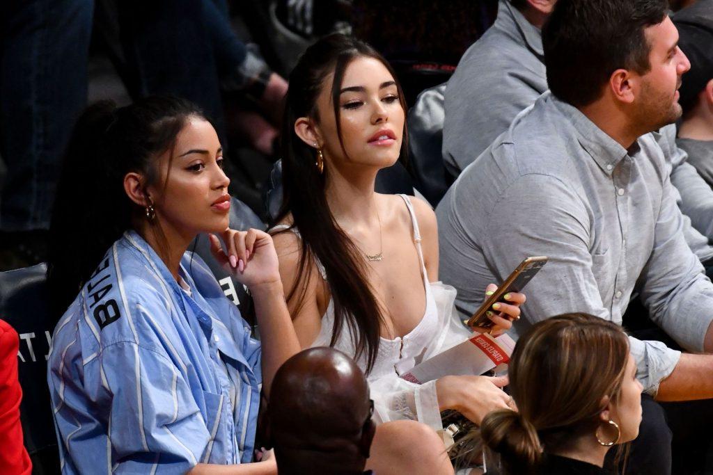4P Madison Beer Cleavage