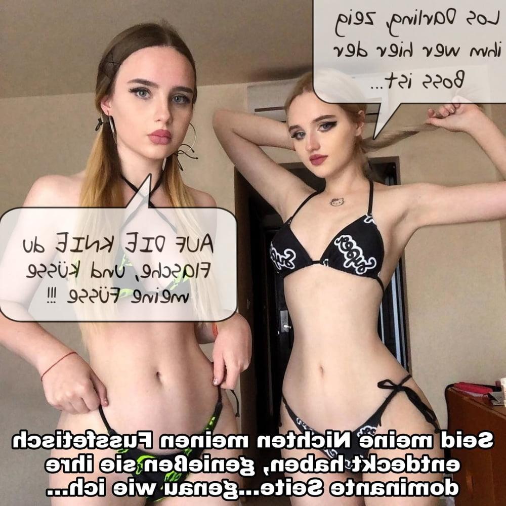 10P Femdom captions german part 116