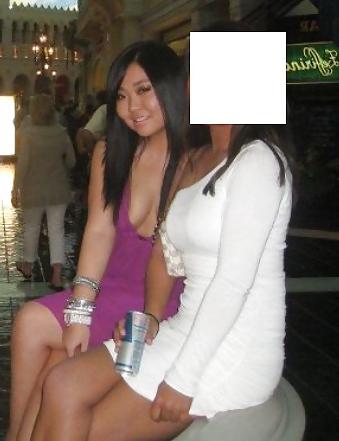4P Korean Jersey girl nip slip 