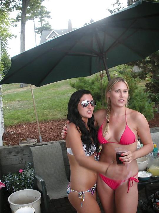 21P Boston University Girls in Bikinis