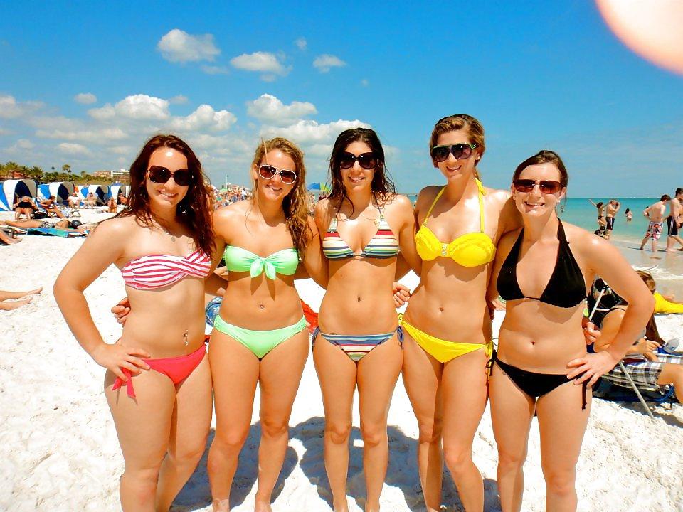 21P Boston University Girls in Bikinis