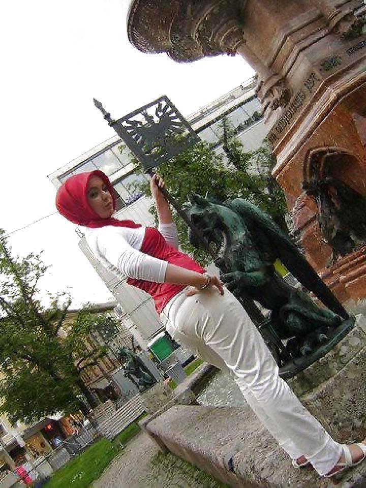 25P Turkish turbanli hijab arab kalcalar