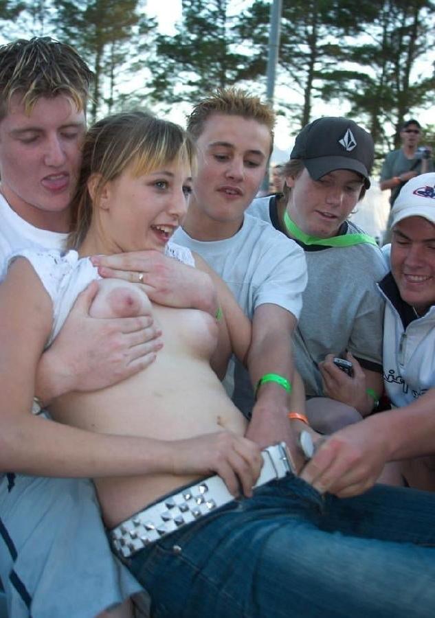 25P Mix naked and fucked in public 71