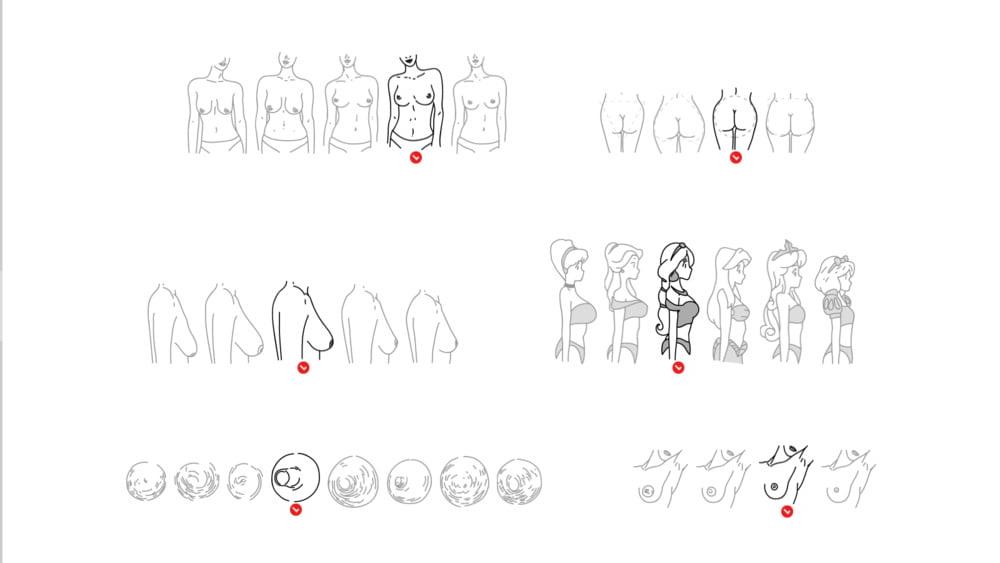 7P Danish Naughty Girl Body
