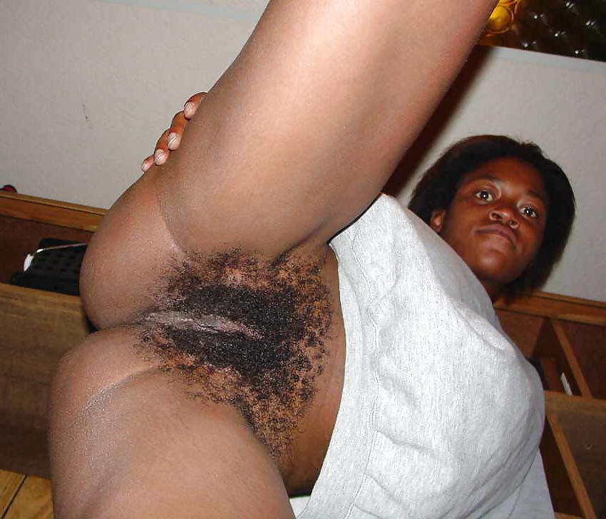 25P Hairy black girls