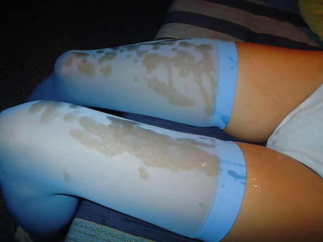25P Nice cumshots on clothes
