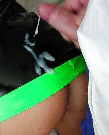 25P Nice cumshots on clothes