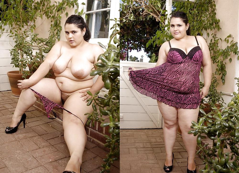 25P Dressed and undressed beauties 73 (only bbw )