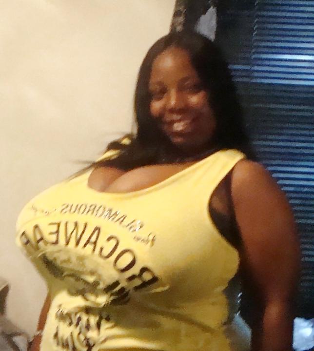 25P Sexy black woman with huge tits