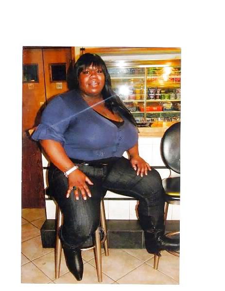 25P Sexy black woman with huge tits