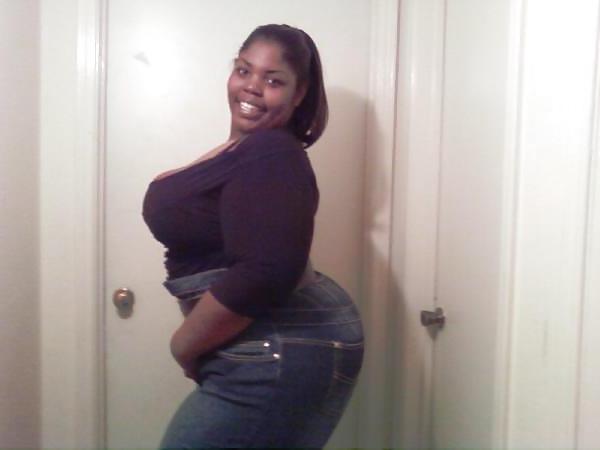 25P Sexy black woman with huge tits