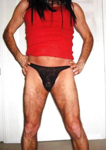 16P Sissy Loves Her Lace Thong