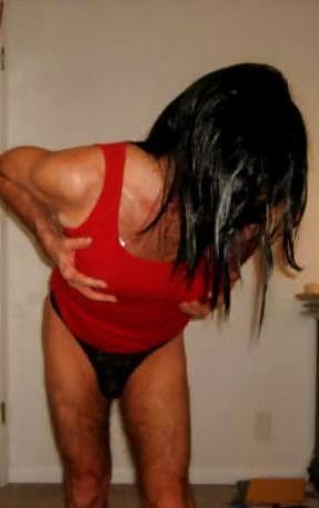16P Sissy Loves Her Lace Thong