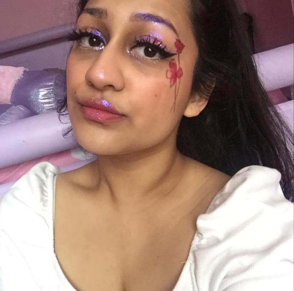 19P Sexy Alt Paki Girl with drag makeup fetish - Comment 4 more