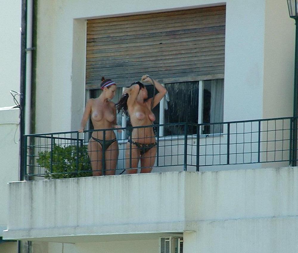 25P more than one lady showing her goods