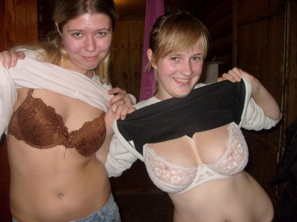 25P more than one lady showing her goods