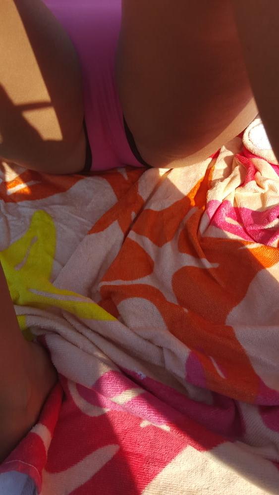 25P Shameless Gf's sexy crotch shots in public