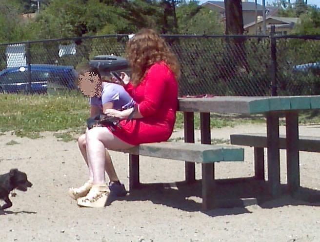 9P Sexy BBW Big Thighs-Candid Public 
