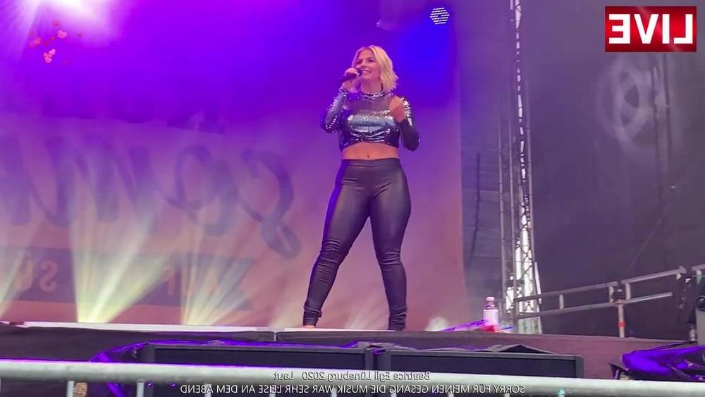 25P Beatrice Egli's legs milk my cock11