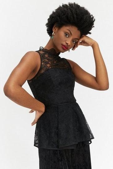 25P Sleeveless lace tops- sexy elegance