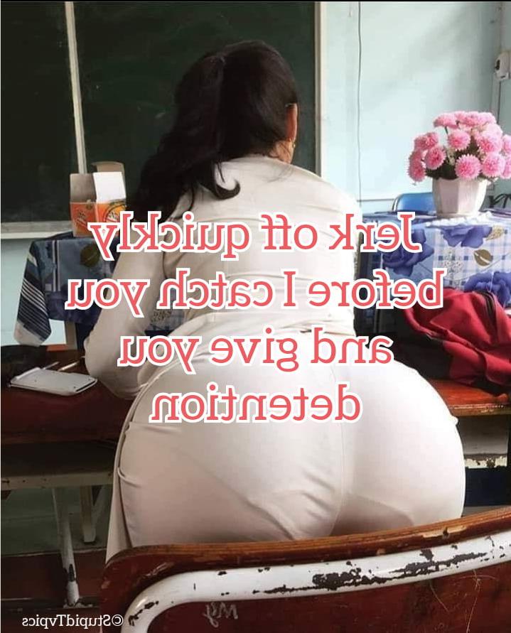 5P School femdom captions