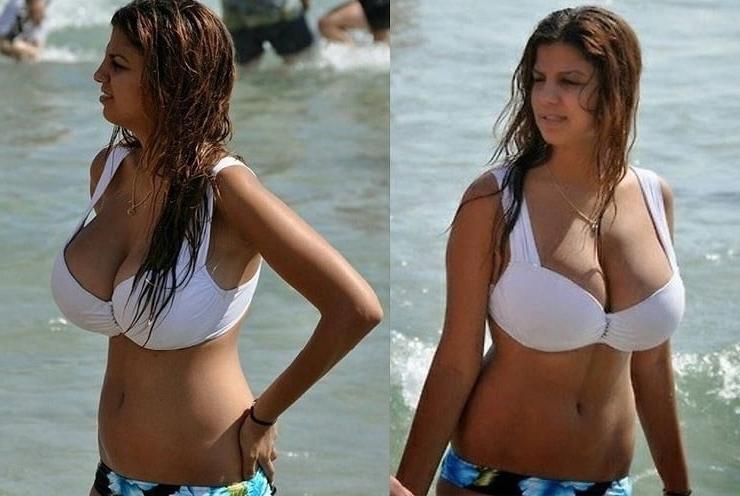 25P Sexy Cleavage