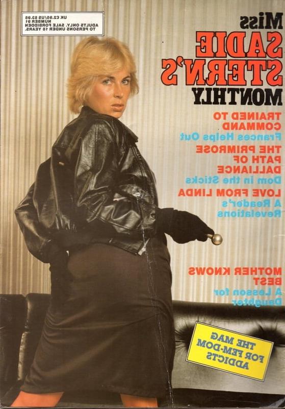 25P Miss Sadie Stern's Monthly. My first exposure to FemDom