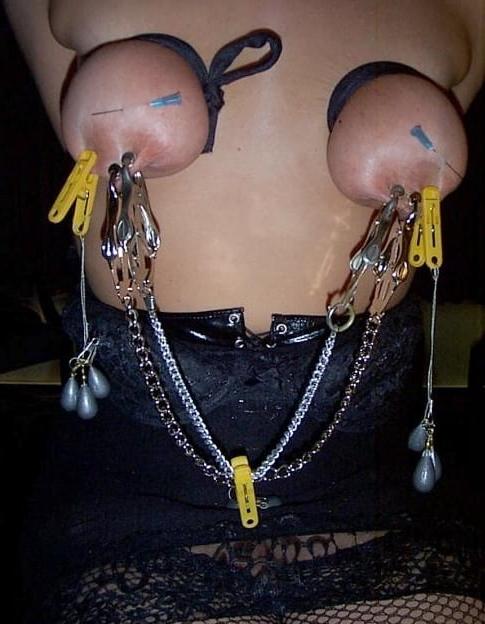 14P Tit &amp; nipple torture