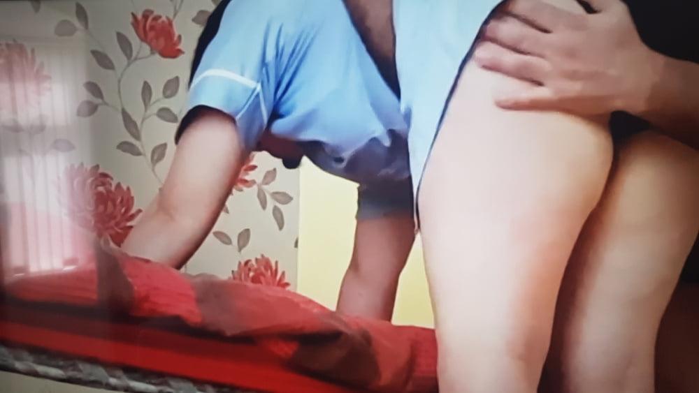 25P Spanking a naughty nurse