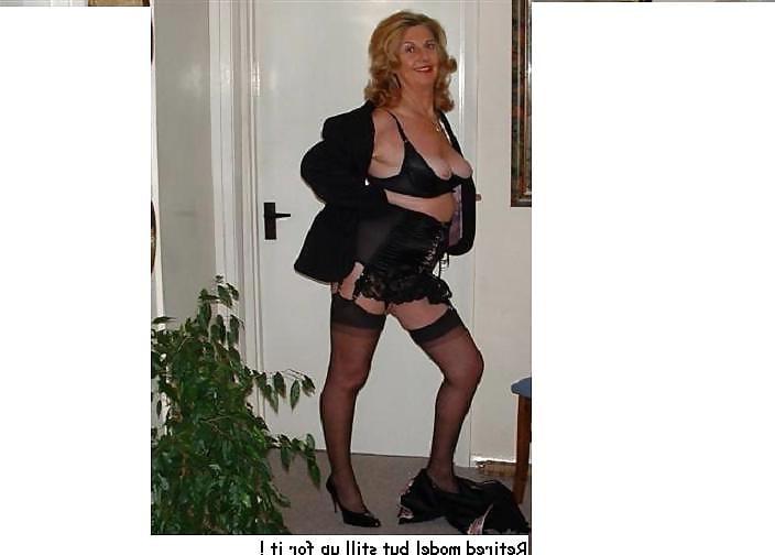 13P Gorgeous granny slowly undressing