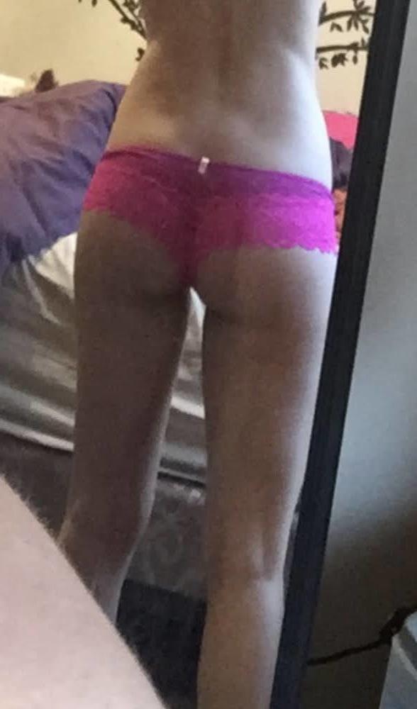 25P Allie - gorgeous blonde - slim body small tits shaved puss